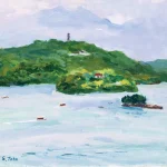 方昭然（1923－2008）日月潭