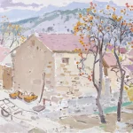 毛岱宗（B.1955）柿熟季節