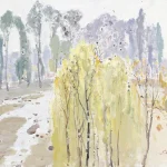 毛岱宗（B.1955）秋陽小溪