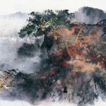 胡念祖（1927－2019）秋江帆影