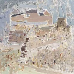 毛岱宗（B.1955）荒蕪的古村