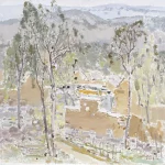 毛岱宗（B.1955）山村的老牆