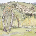 毛岱宗（B.1955）草原之界山