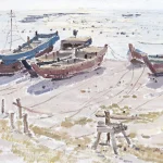 毛岱宗（B.1955）正午的古船