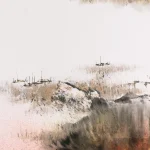 胡念祖（1927－2019）秋江野趣