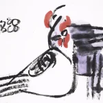 朱銘（1938－2023）雙雞