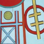 秦松（1932－2007）半圓與圓之外