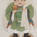 菊池契月（1879－1955）布袋和尚