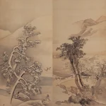 川端玉章（1842－1913）雪景