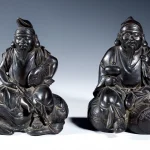 高村光雲（1852－1934）日本福神一對