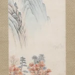 蔡雪溪（1884－約1964）紅葉秋寺