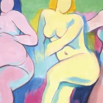秦松（1932－2007）三裸女