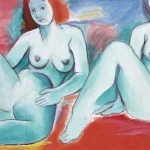 秦松（1932－2007）女體