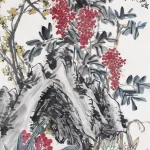 蒲華（1832－1911）天竺水仙圖