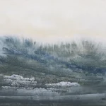 秦立生（B.1952）雲山欲雨