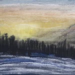 秦立生（B.1952）夕照朔原