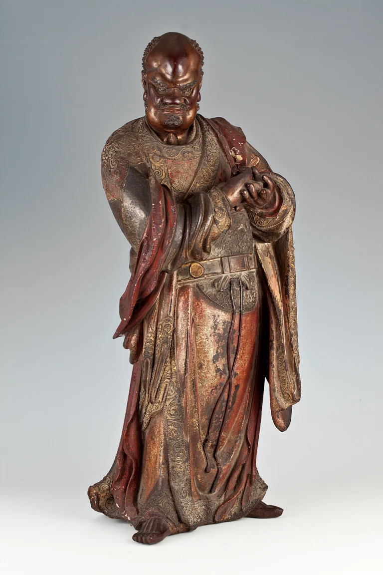 明達摩祖師像- 長流美術館