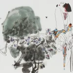 王西京（B.1946）泌梅香可嚼