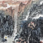賀天健（1891－1977）三峽之景
