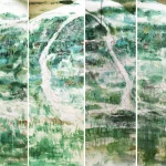 戚維義（1937－2019）谿山初霽圖