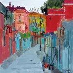 張立平（B.1961）路燈下的小車