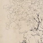 高劍父（1879－1951）；楊善深題；花卉寫生稿