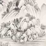 啟功（1912－2005）雪景