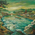 陳澄波（1895－1947）杭州西湖－花港觀魚
