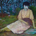 關紫蘭（1903－1986）自畫像