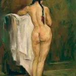 吳作人（1908－1997）背部裸女