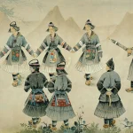 龐薰琹（1906－1985）苗人歌舞
