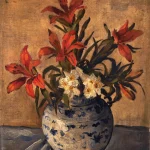 陳抱一（1893－1945）瓶花