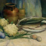 常書鴻（1904－1994）山珍海味靜物