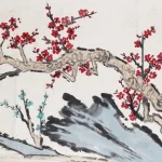 陸儼少（1909－1993）梅花