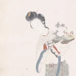 馮超然（1882－1954）仕女圖