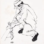 洪瑞麟（1912－1996）礦工