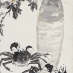 汪亞塵（1894－1983）菊蟹圖