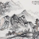 賀天健（1891－1977）雲壑泉聲