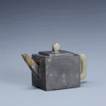 范祿曾（不詳）范祿曾制碧玉四方茶壺