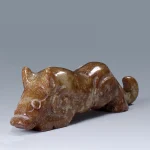 瑞獸玉擺件