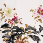 趙少昂（1905－1998）芍藥春色