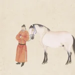 吳湖帆（1894－1968）仿趙文敏俊馬圖