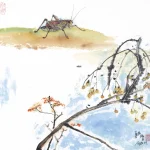 陳朝寶（B.1948）枇杷螽斯圖