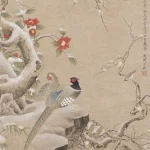 于非闇（1889－1959）白梅椿曉