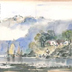 藍蔭鼎（1903－1979）玉山遠眺
