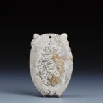 西漢 和闐玉雕淺浮雕玉蟬