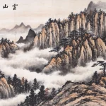 宋美齡（1898－2003）；蔣中正題；雲山聳翠