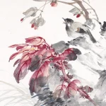 程璋（1869－1938）紅葉山鳥