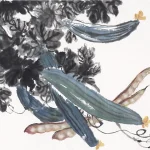 吳徵（1878－1949）瓜豆秋熟