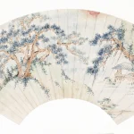 顧麟士（1865－1930）松林紅日
